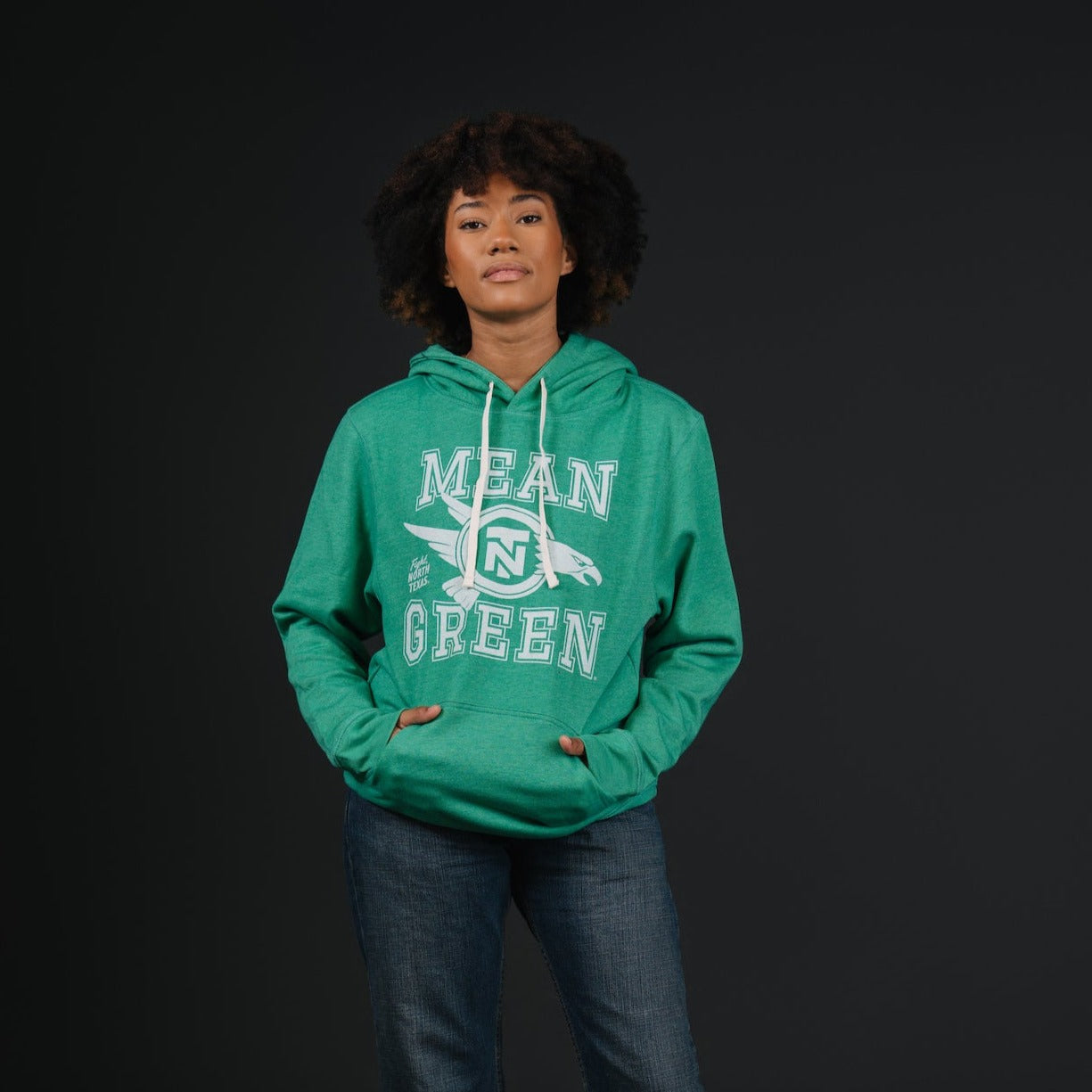 Show Your Mean Green Pride with This North Texas Hoodie