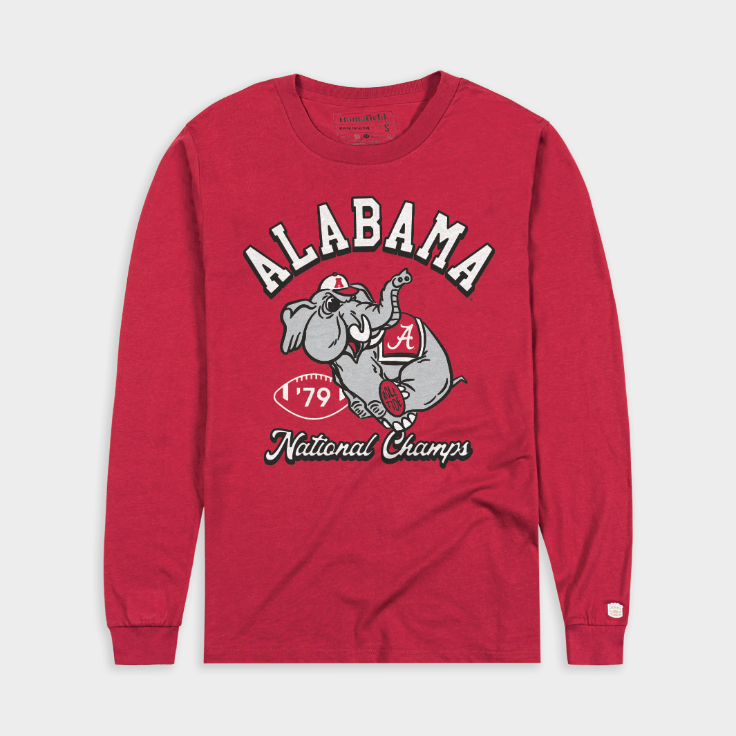 Celebrate Alabama Football's 1979 National Championship with This Long Sleeve