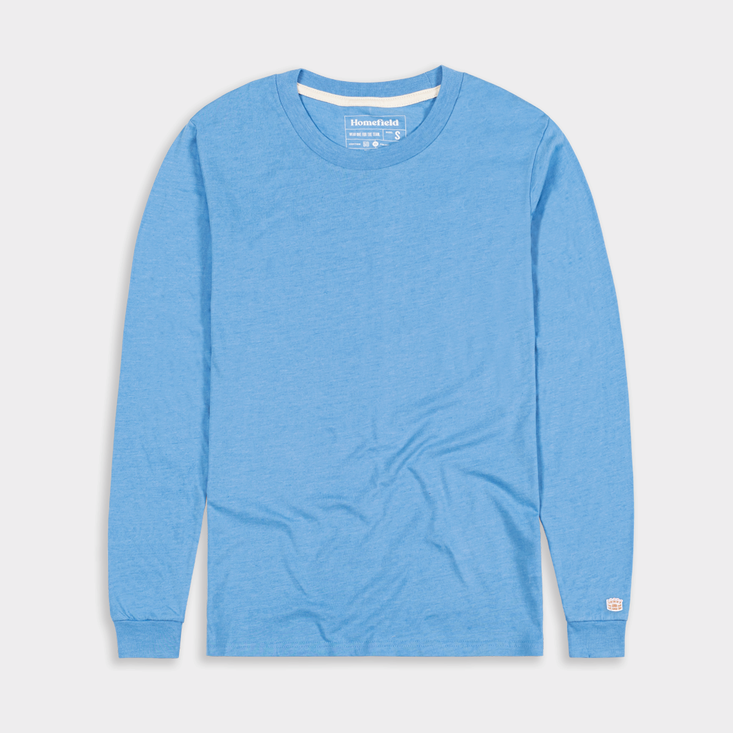 Essential Long Sleeve in Serene Sky Blue