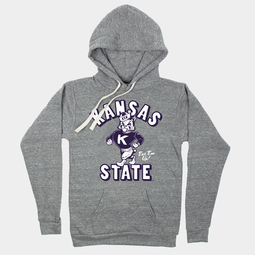 Throwback Kansas State Hoodie - Show Your Wildcat Pride