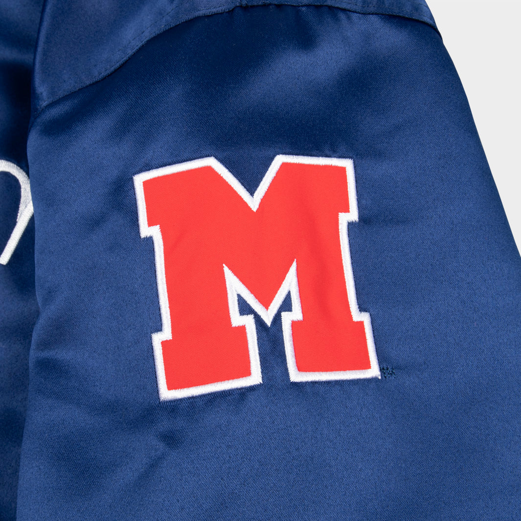 Ole Miss Block M Retro Campus Classic Pullover