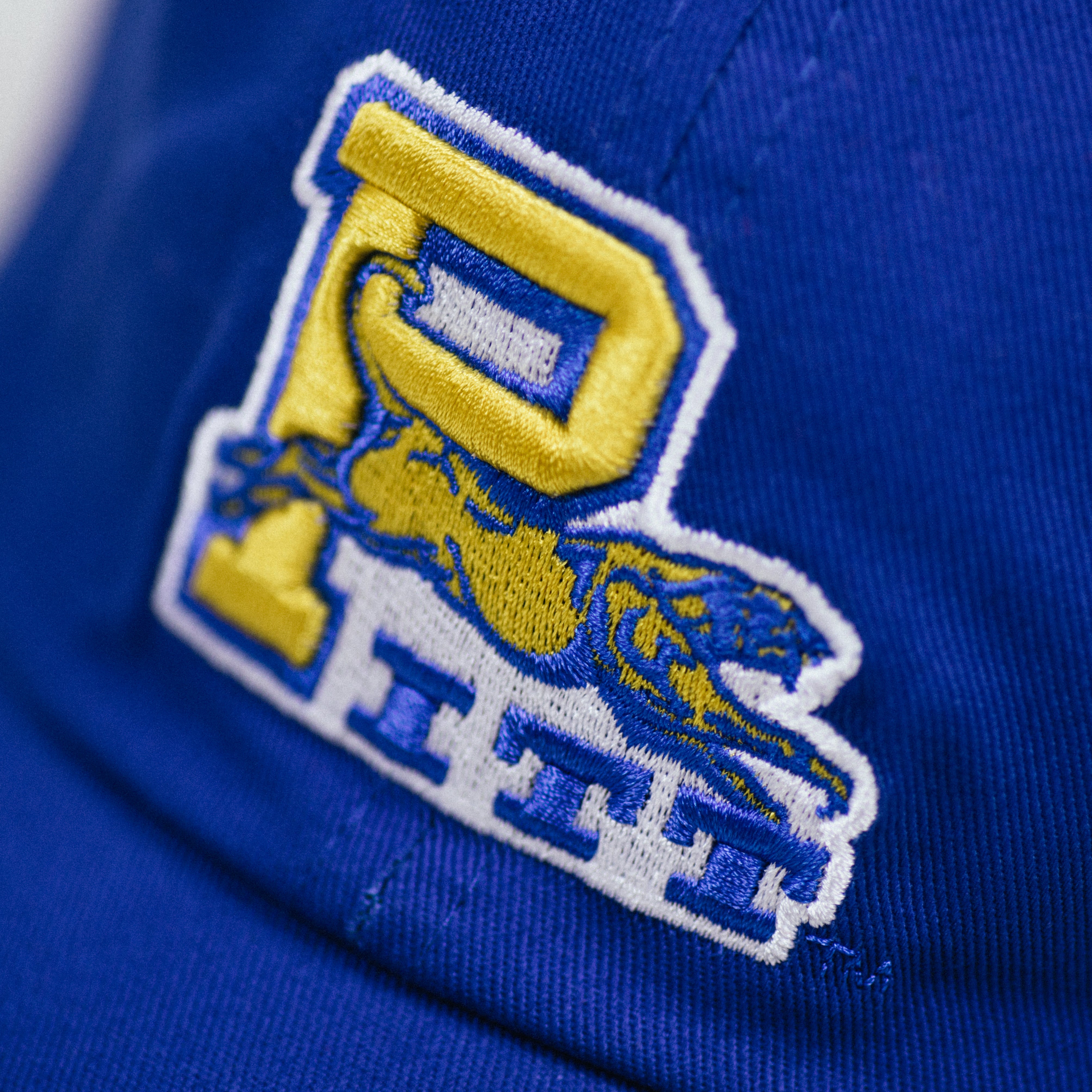 Vintage Pitt Panthers '80s Logo Dad Hat - A Blast from the Past!