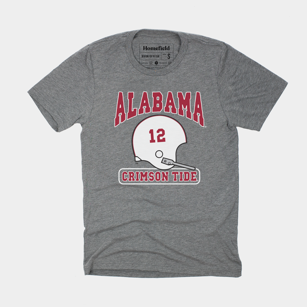 Retro Alabama White Helmet Tribute Tee