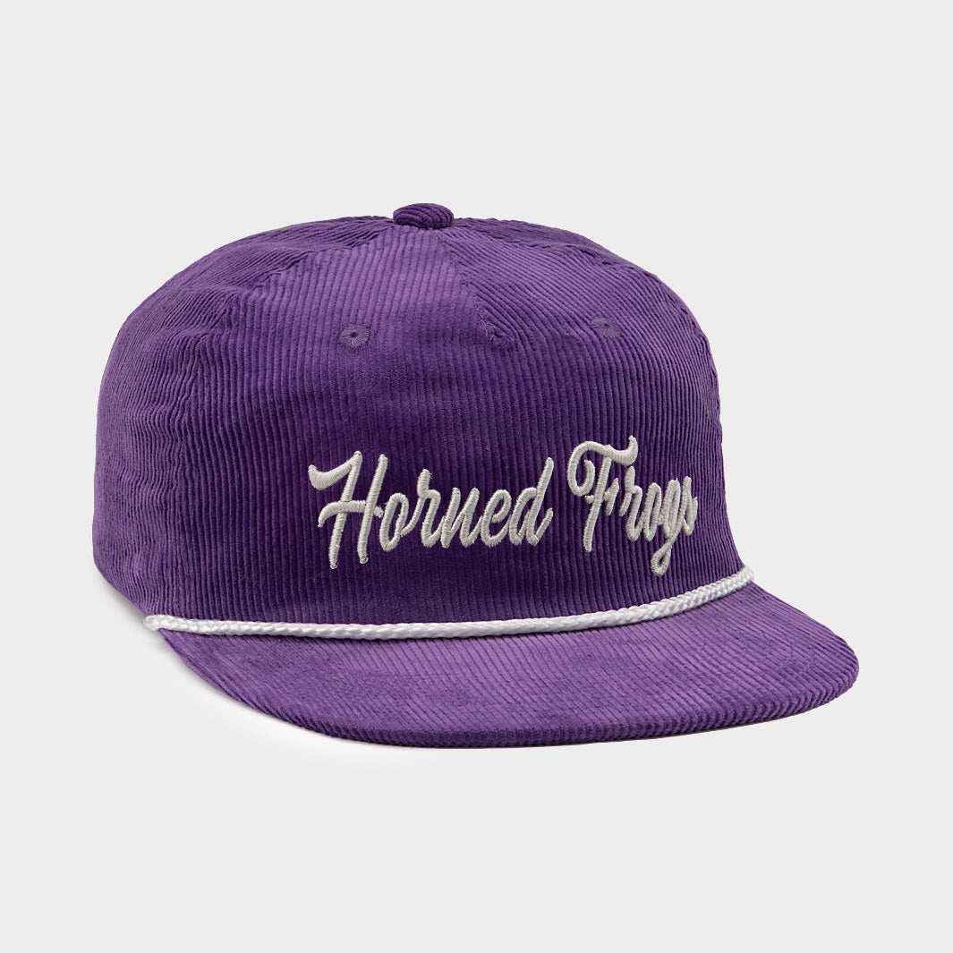 Show Your TCU Pride with This Retro-Inspired Corduroy Hat