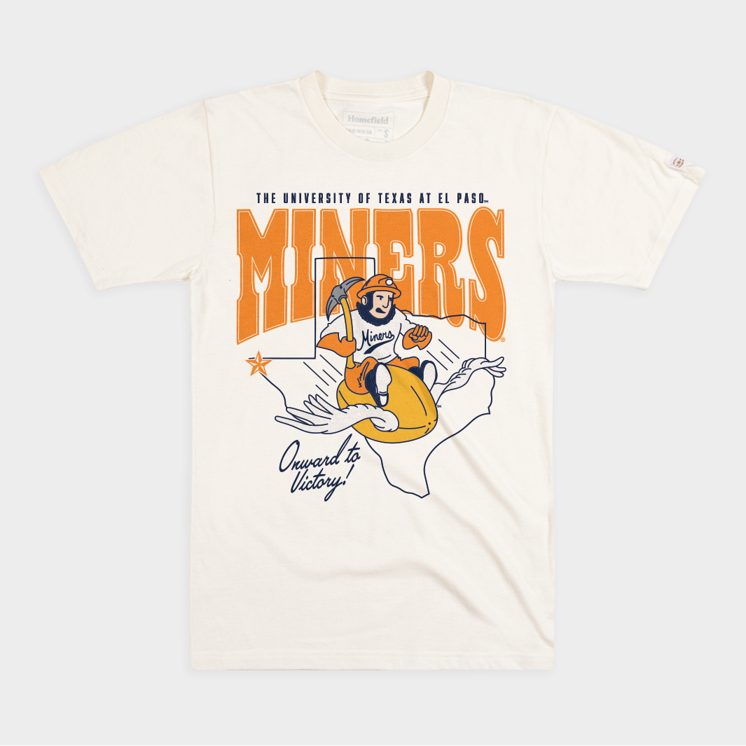 UTEP Football's Thrilling Vintage Paydirt Pete Tee - Grab Yours Now!