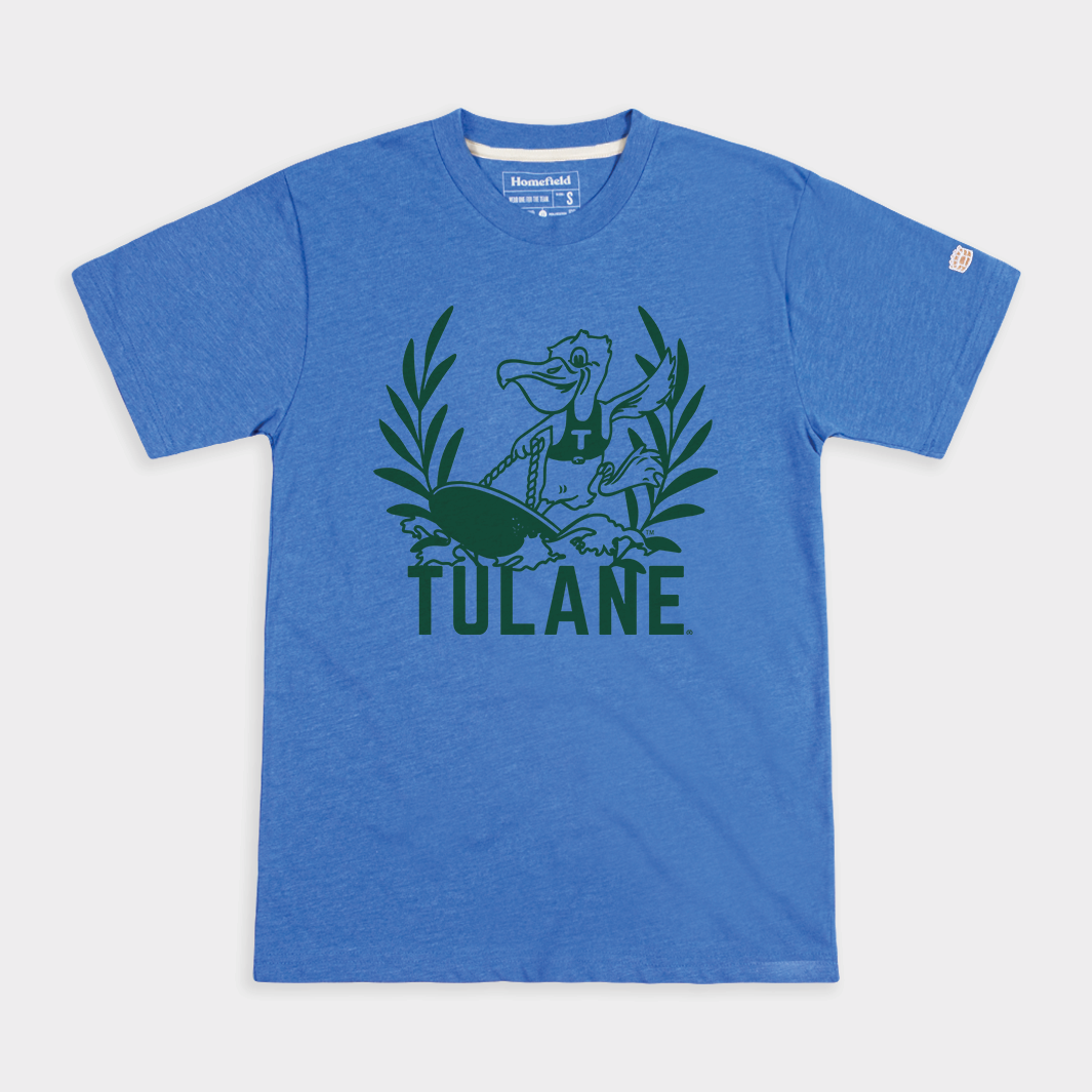 Retro Tulane University Pelican Tee - A Nostalgic Tribute