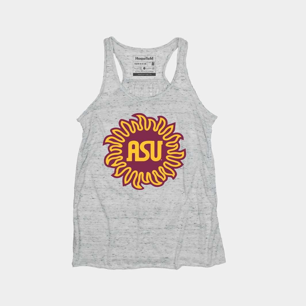 Retro ASU Sunburst Women's Tank - Show Your Team Pride!