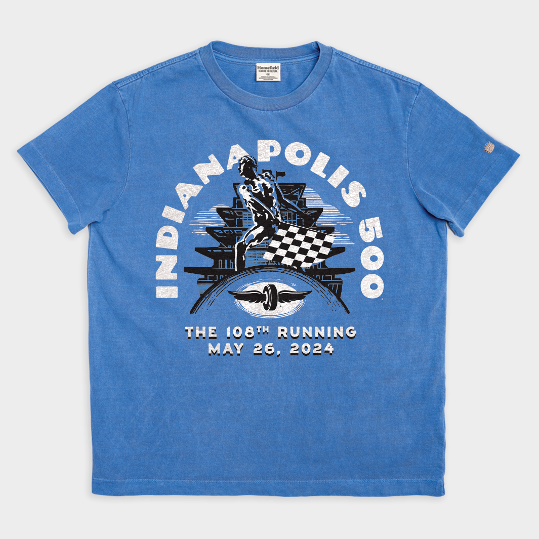 Celebrate the 108th Indianapolis 500 with this Vintage Heavyweight Tee