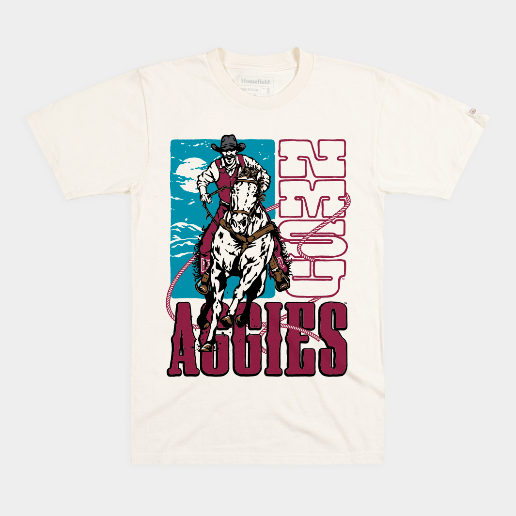Unleash Your Western Spirit with New Mexico State Aggies Retro Tee
