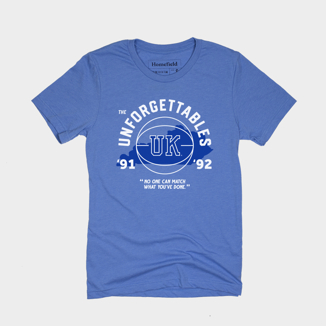 Kentucky's Unforgettable Retro Basketball Tribute Tee