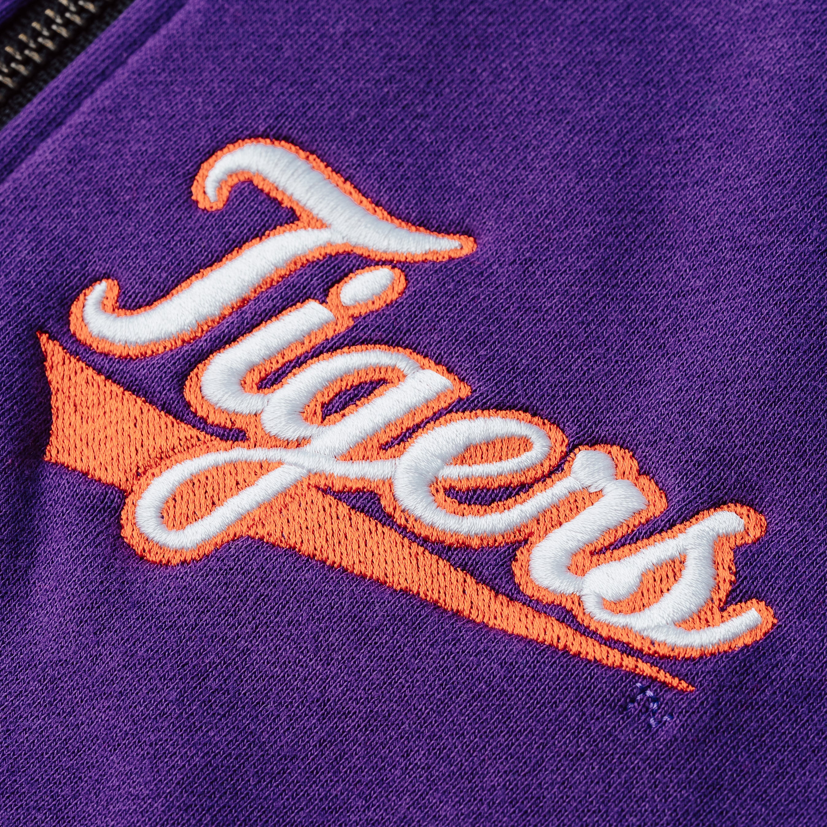 Stunning Clemson Tigers Script Quarter Zip