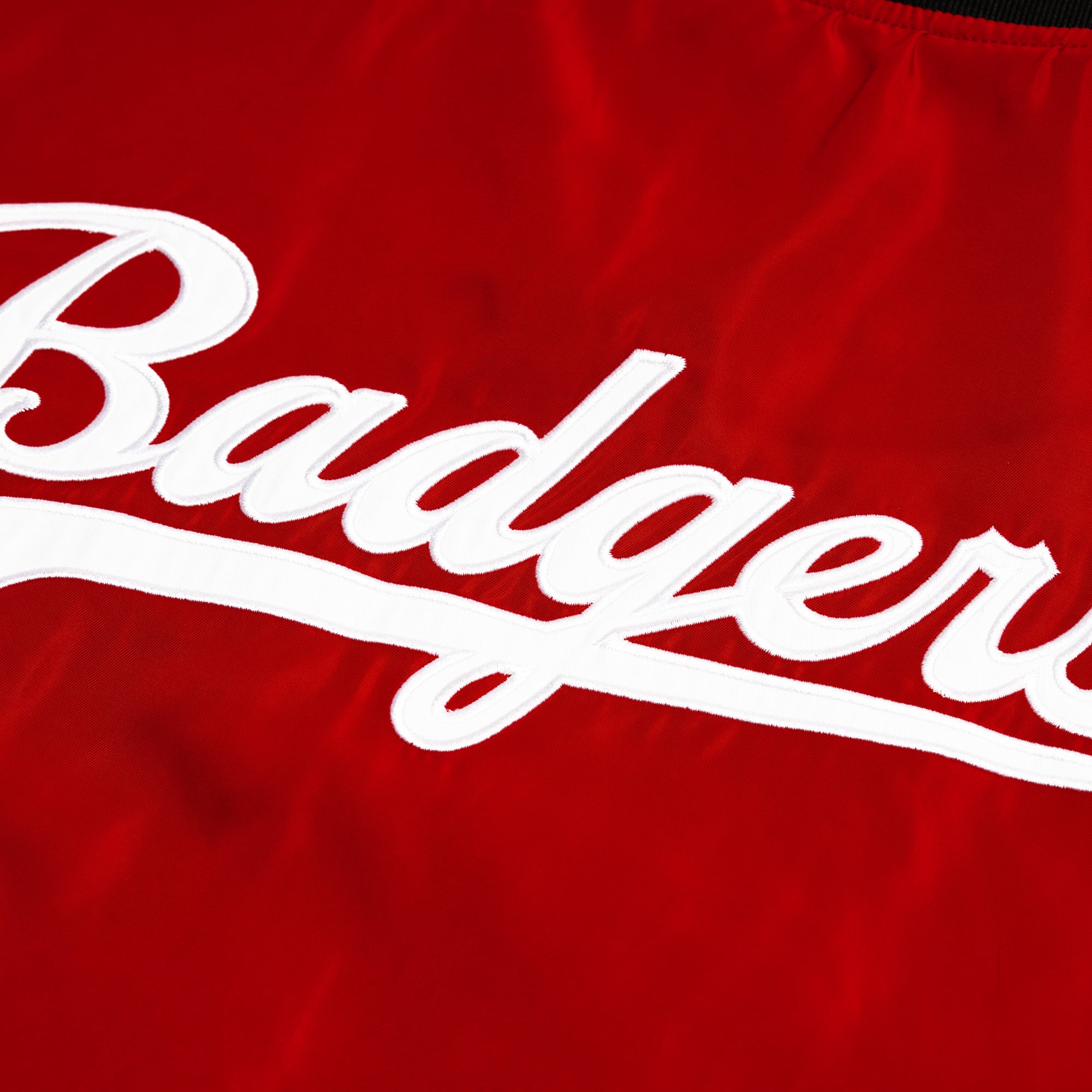 Wisconsin Badgers Timeless Script Bomber Jacket - A Must-Have for Fans!