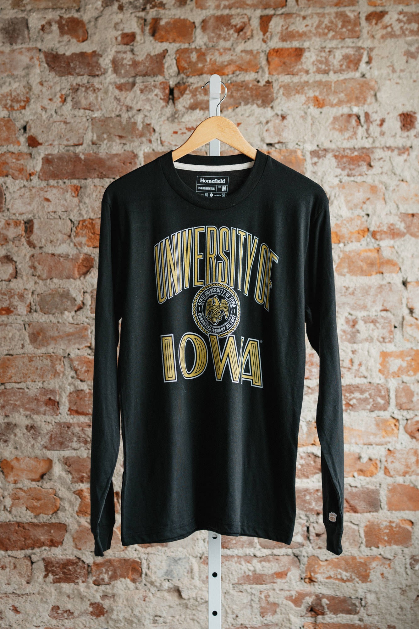 University of Iowa Retro Crest Long Sleeve