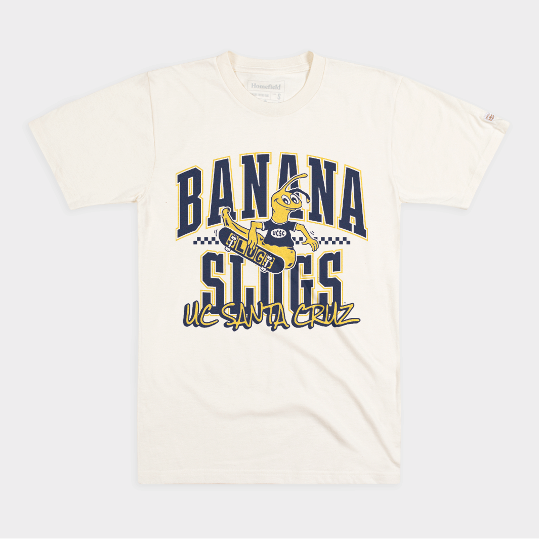 UC Santa Cruz Skateboarding Banana Slug Tee - Gear Up for Action!