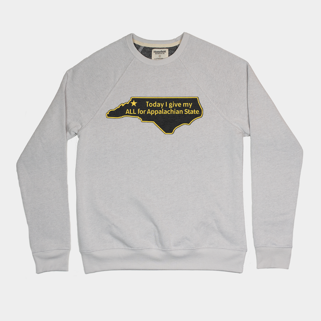 Show Your Appalachian State Pride with This All - In Sweatshirt