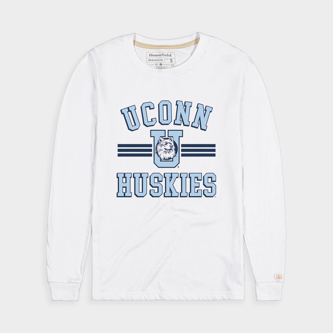 UConn Huskies Vintage U Logo Long Sleeve Shirt