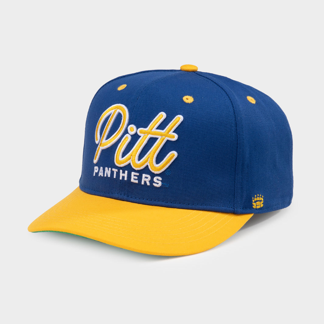Show Your Pitt Pride with the Retro Script Snapback