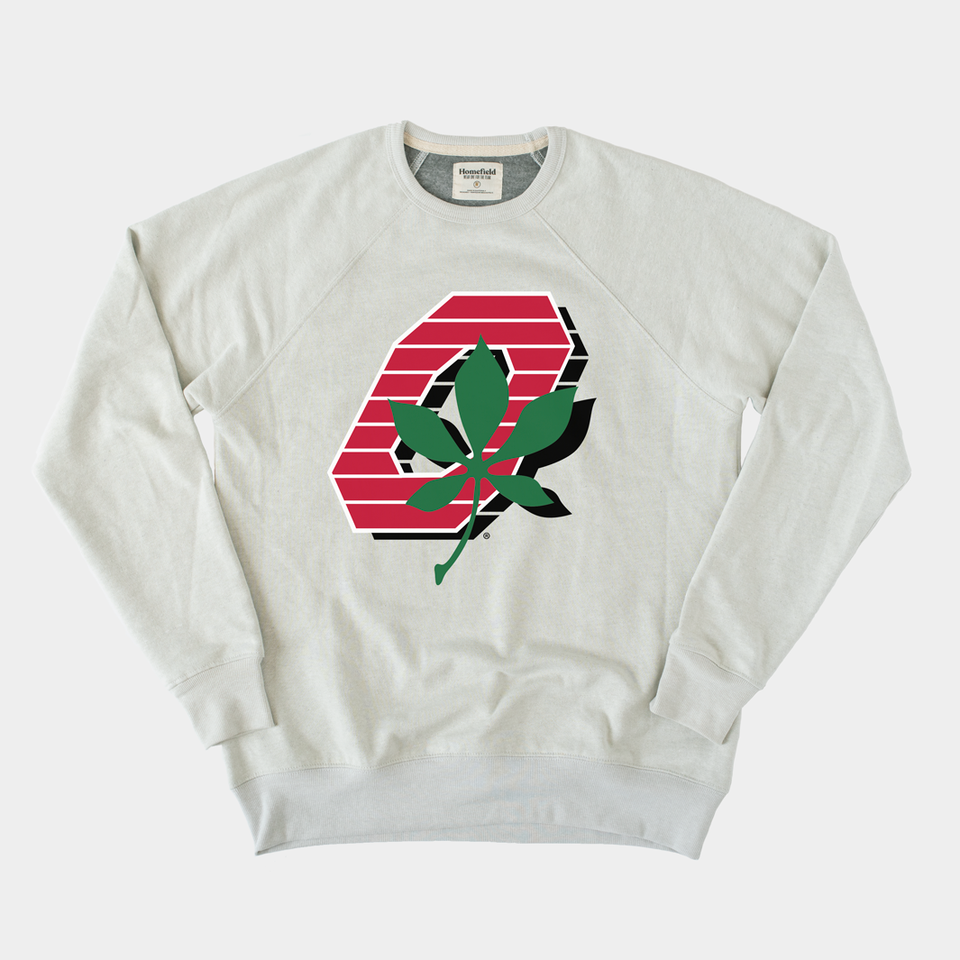 Ohio State Retro Sprinting 'O' Crew - Show Your Buckeyes Pride
