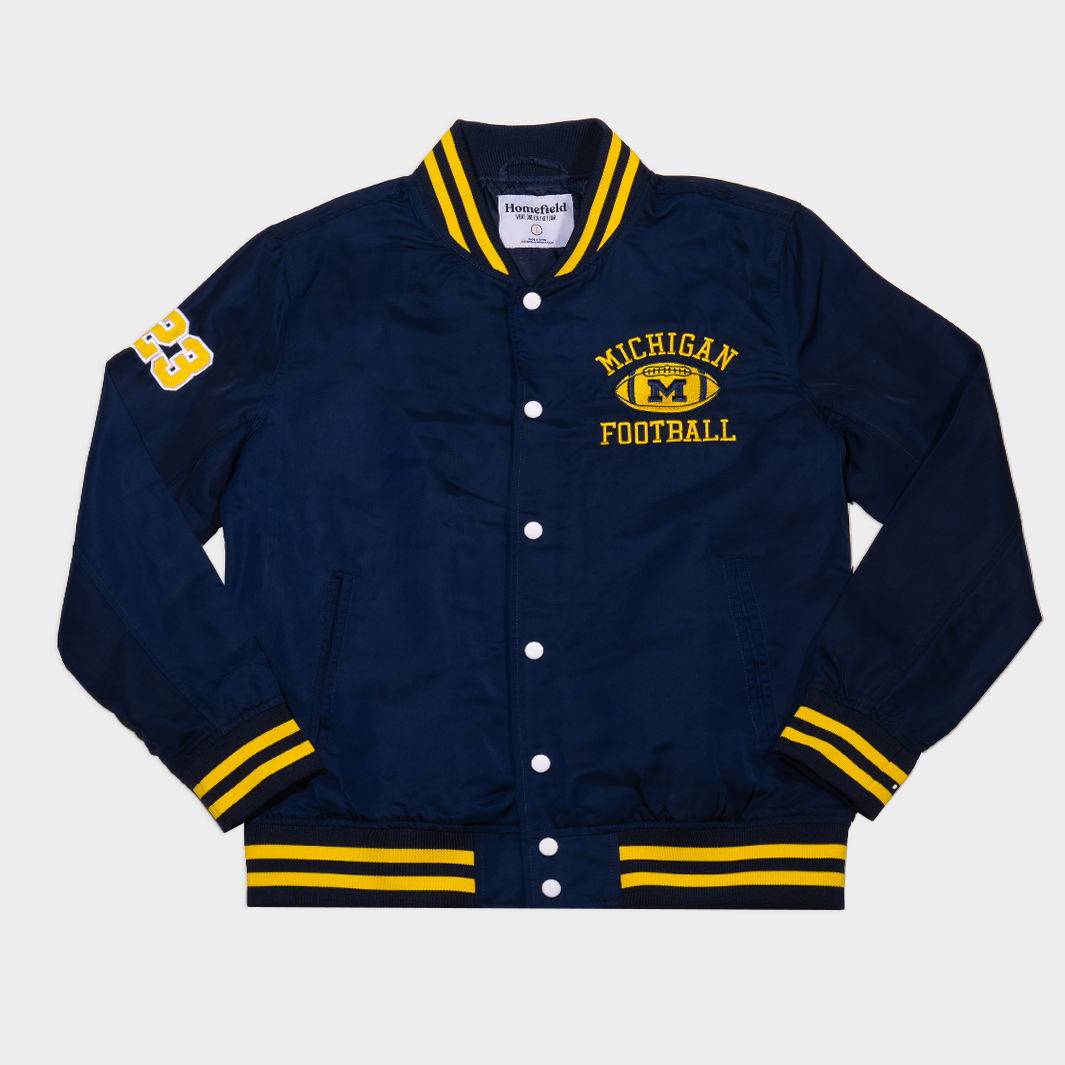 2023 Michigan Football National Champions Bomber Jacket - Celebrate Victory
