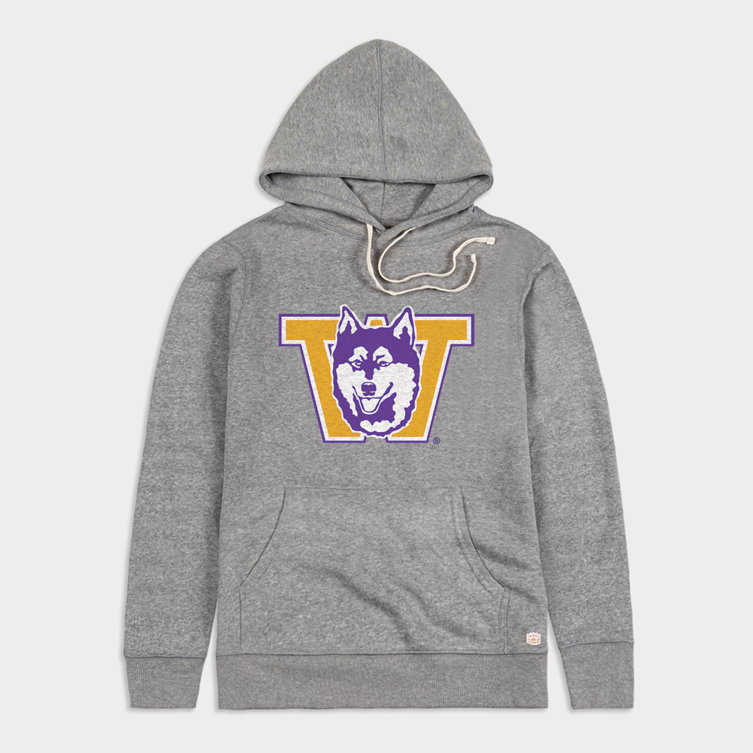 Vintage UW Huskies Logo Hoodie - A Must-Have for Fans