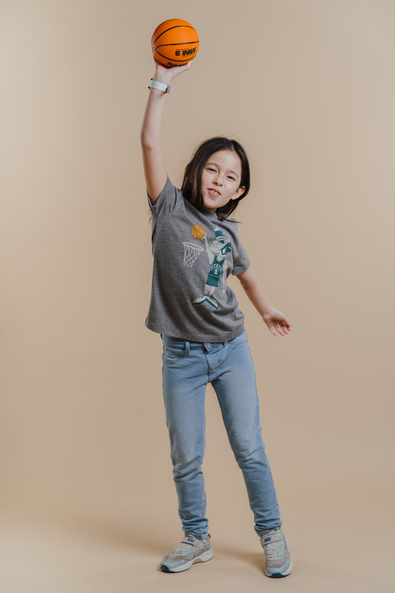 Get Your Game On! Michigan State Basketball Youth Tee