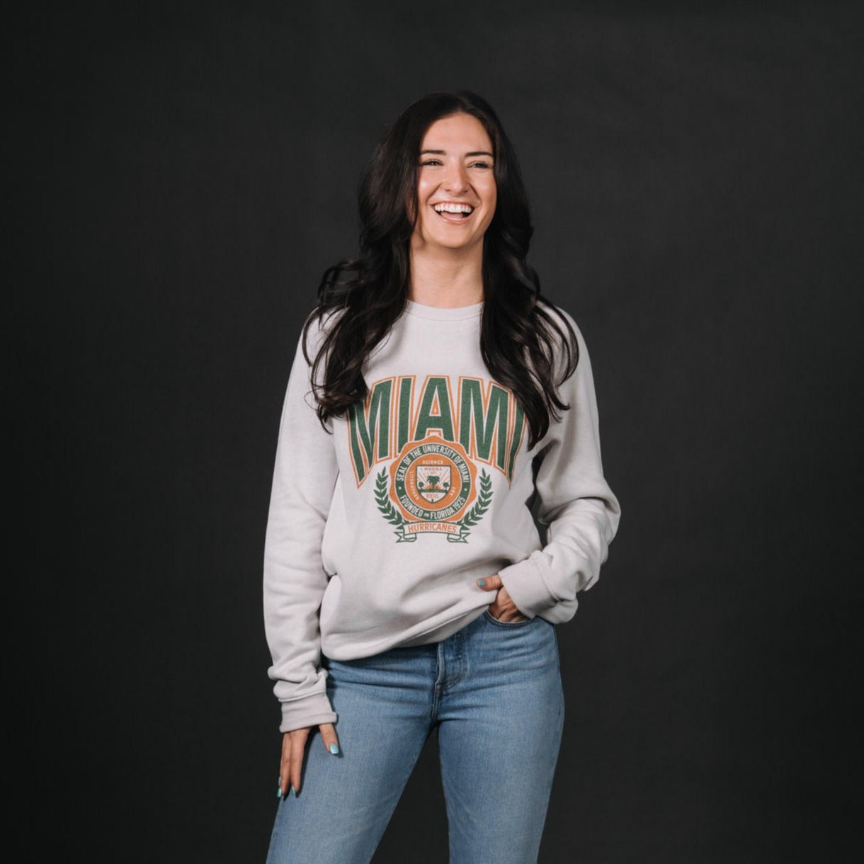 Vintage Miami University Seal Crewneck