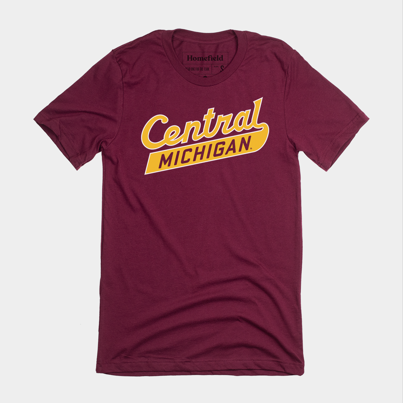 Central Michigan Baseball Inspiring Script Tee