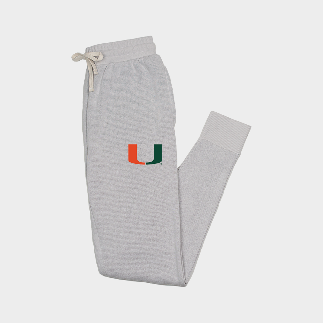 Iconic Miami U Split-U Logo Joggers