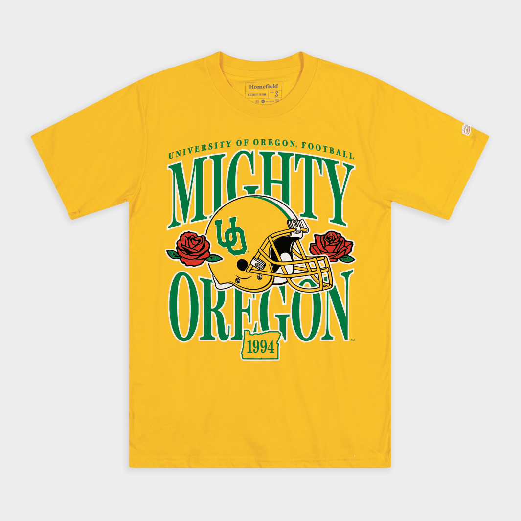 1994 Oregon Football's Beloved Mighty Roses Tee