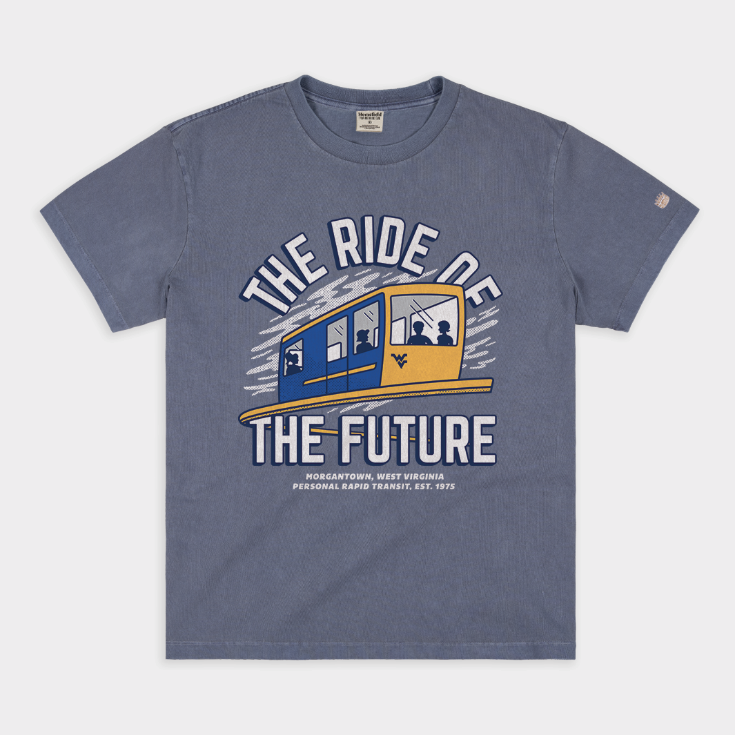 Show Your Pride with WVU's Iconic Mascot Tee