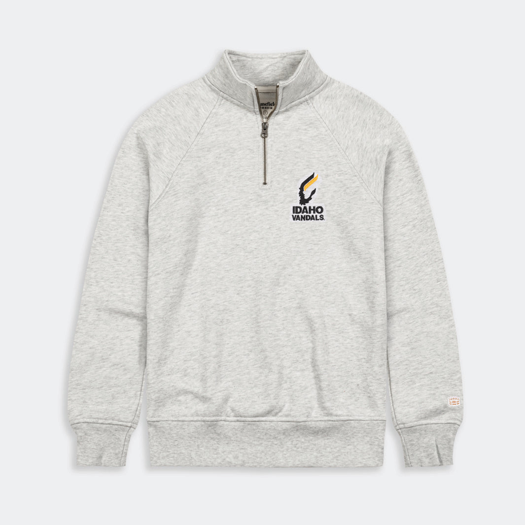 Idaho Vandals Vintage Logo Quarter Zip - Show Your School Pride!