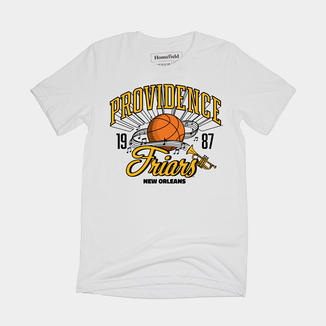 1987 Providence Basketball Tournament Tee - A Tribute to Cinderella Run