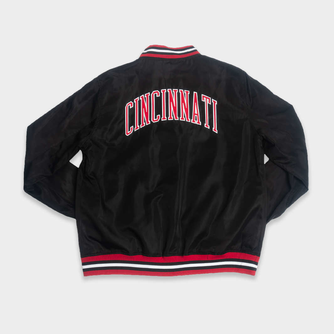 Vintage Cincinnati Bearcats 90s Bomber Jacket with Iconic Logo