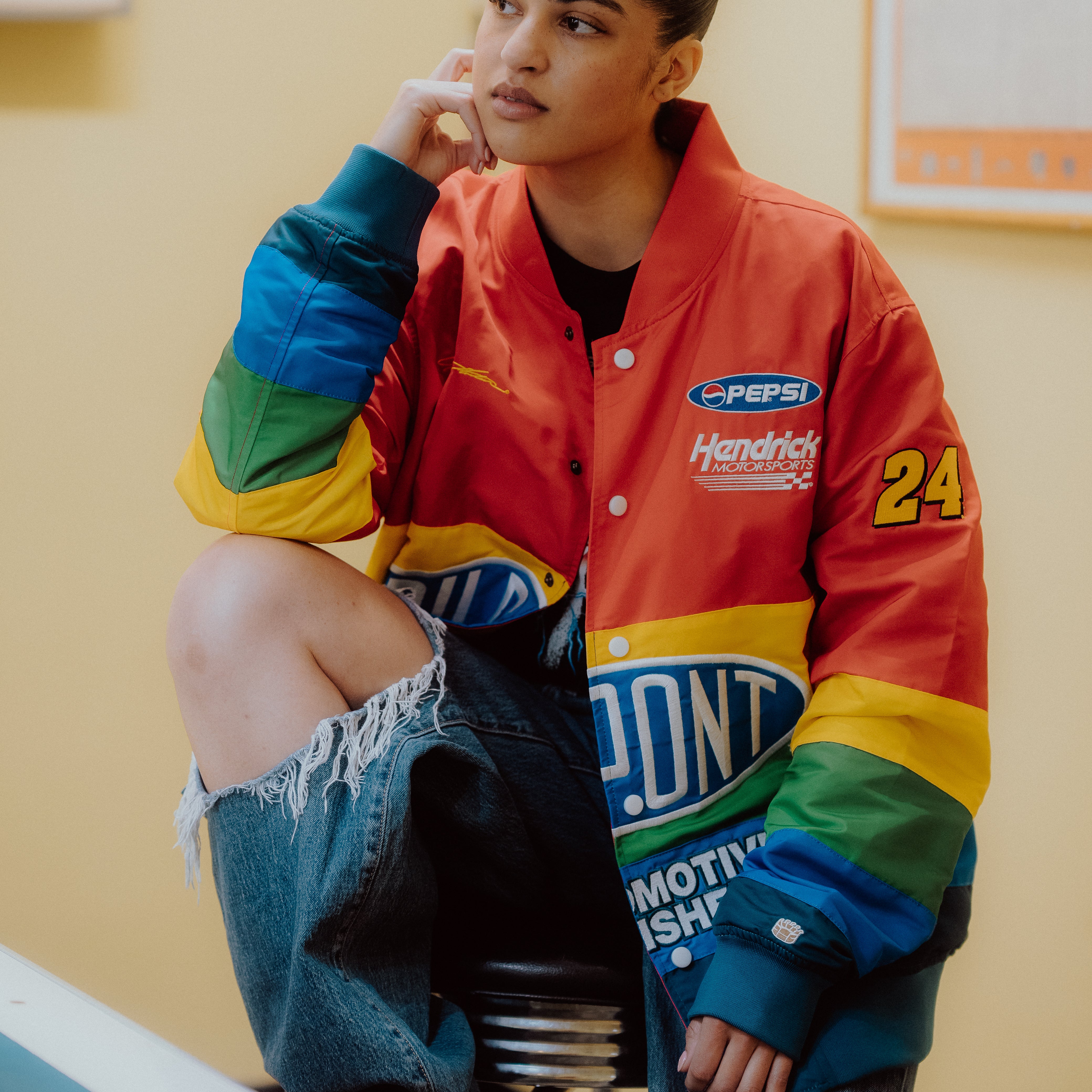 Relive the 90s with Jeff Gordon's Bomber Jacket