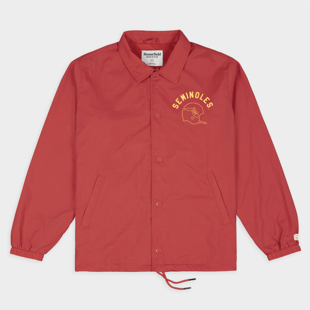 Show Your FSU Pride with This Football Helmet Coaches Jacket