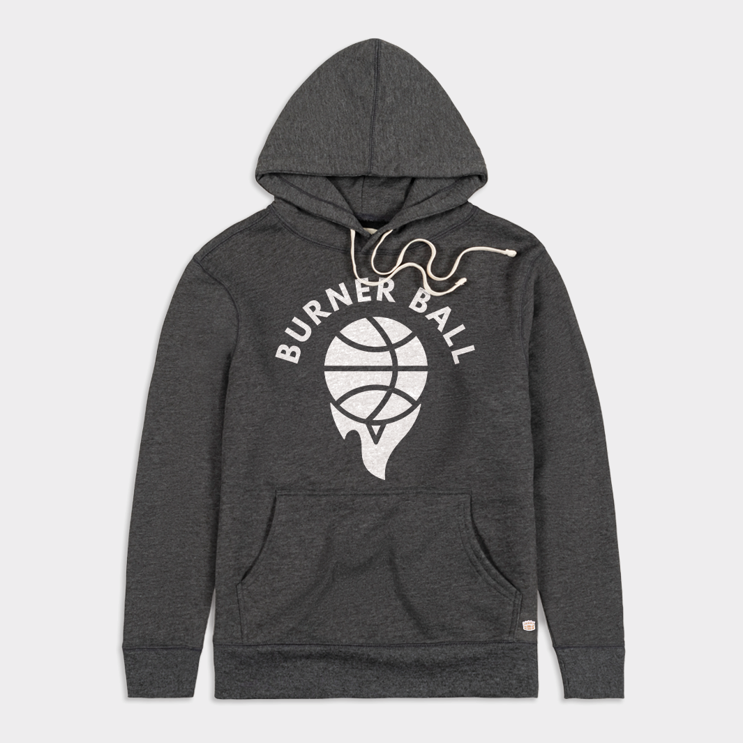 Game-Changing Burner Ball Logo Hoodie