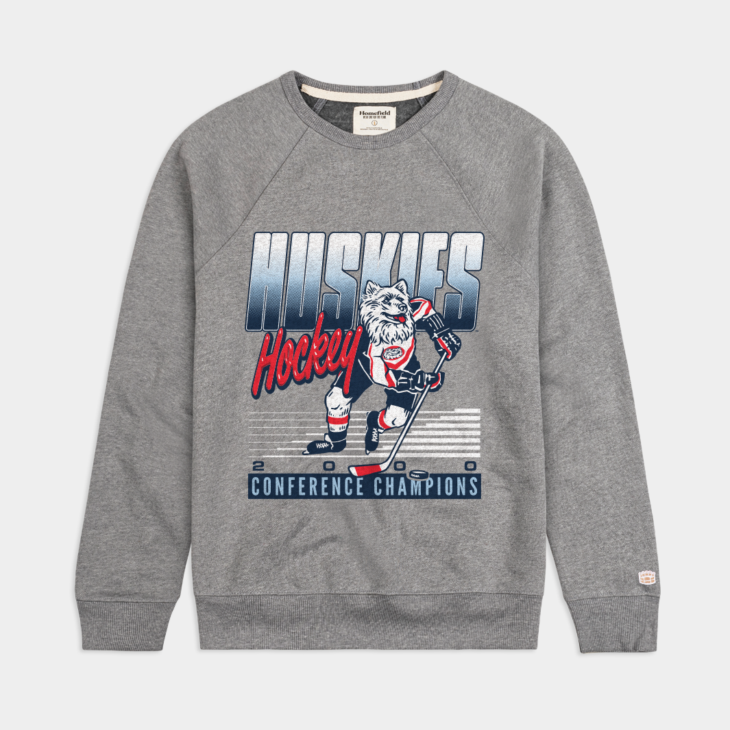 Celebrate UConn Huskies' 2000 Conference Championship with This Crewneck