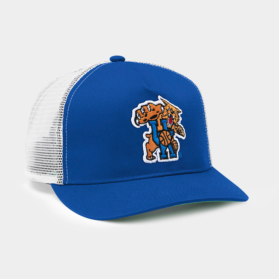 Kentucky Wildcats Vintage Basketball Logo Trucker Hat - A Must-Have for Fans!