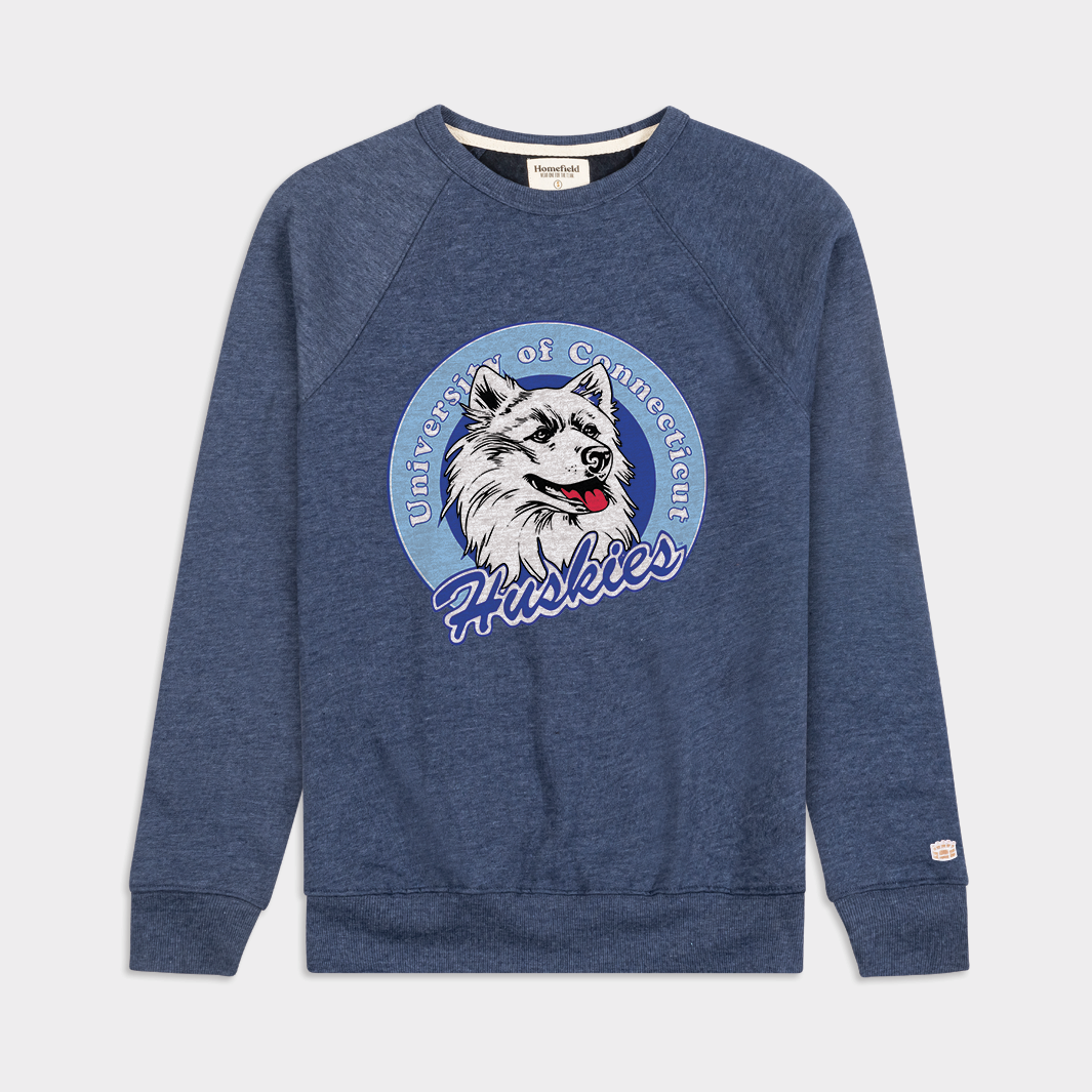Vintage UConn Huskies Nostalgic Crewneck
