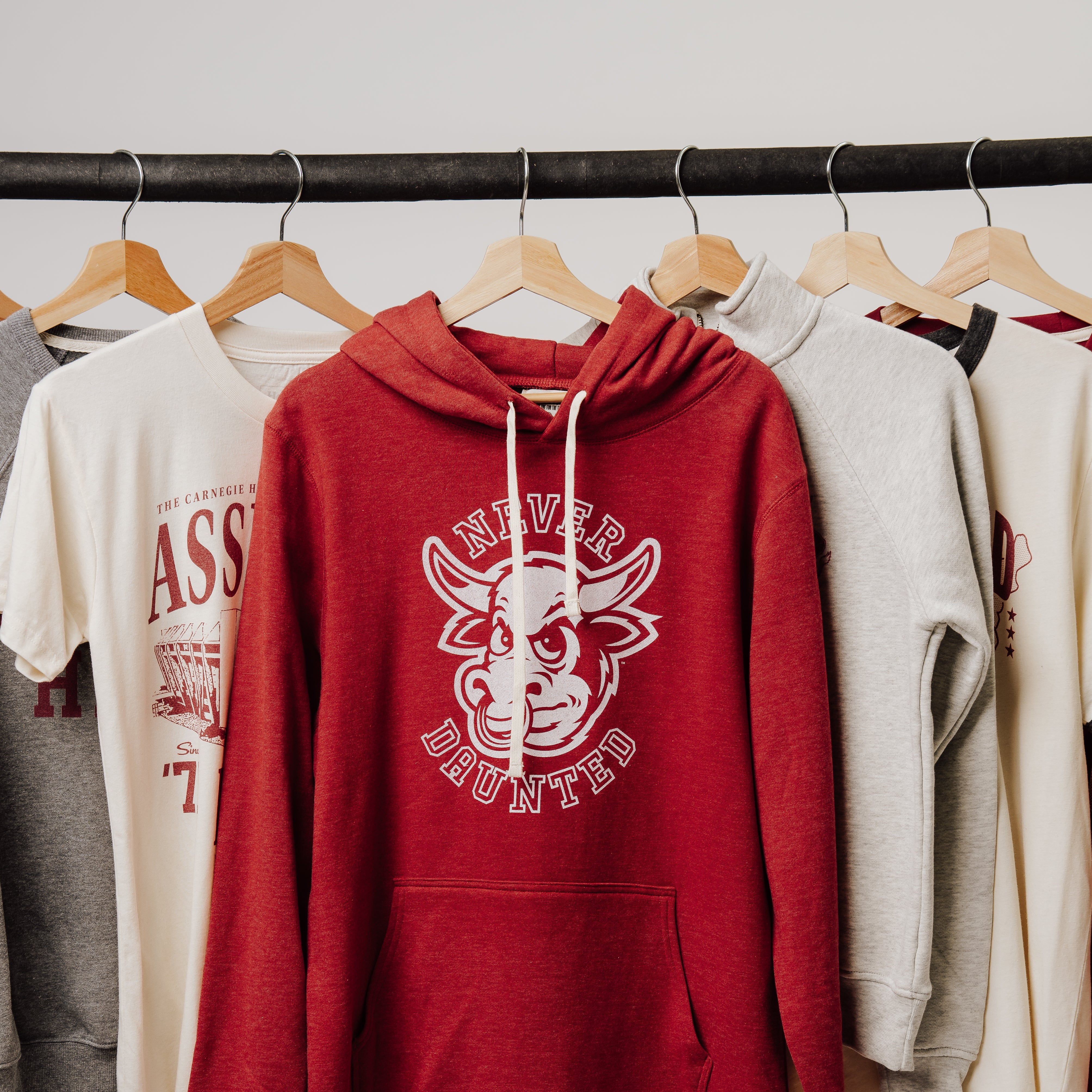 Inspiring IU Bison Never Daunted Hoodie - Show Your Spirit!