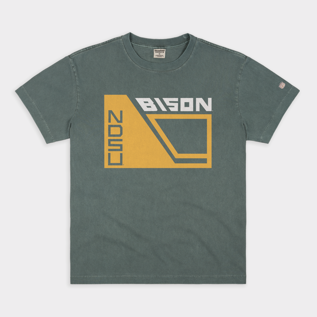 Relive the Glory: NDSU Bison Hockey Vintage Heavyweight Tee