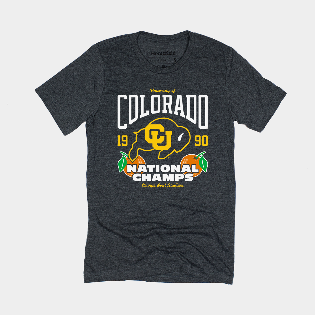 Relive the 1990 Colorado Football National Championship Glory with This Tee!