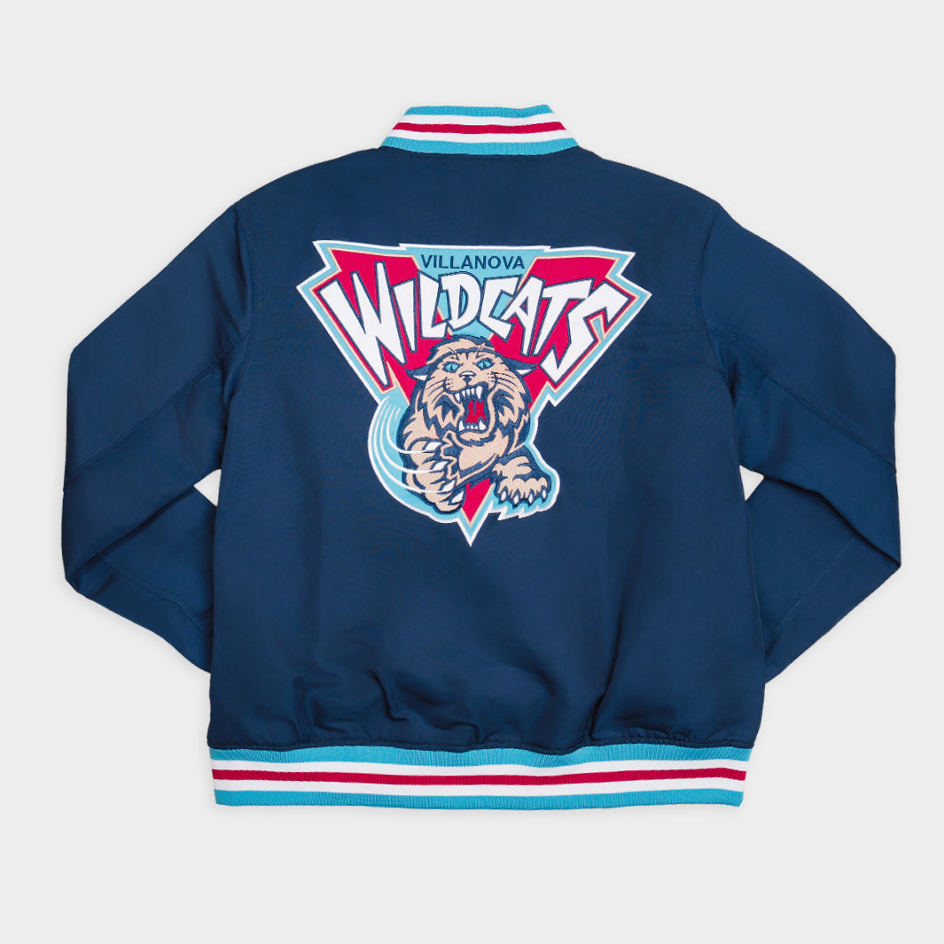 Villanova Wildcats 90s Retro Basketball Bomber Jacket - A Must-Have for Fans!