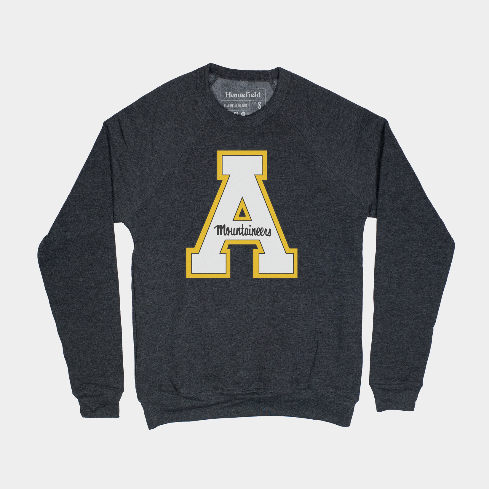 Show Your Pride with the App State A Logo Crewneck