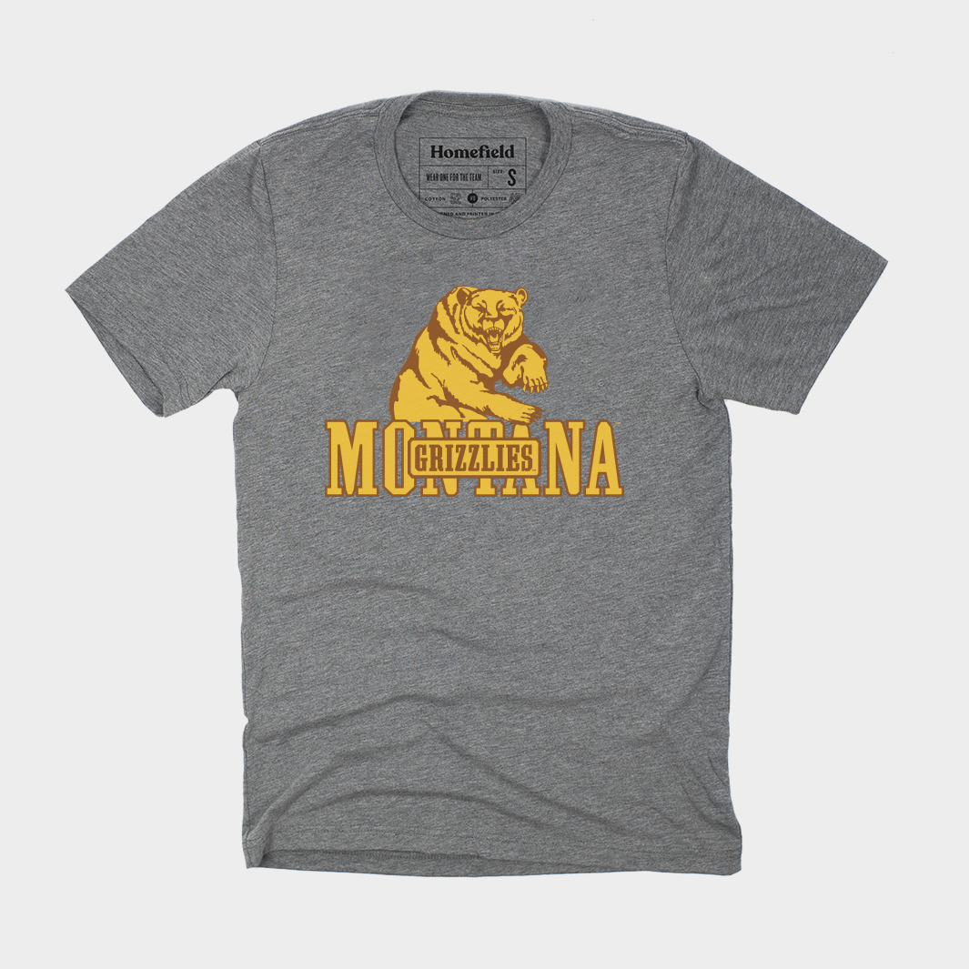 Vintage Montana Grizzlies Tee - A Tribute to School Spirit