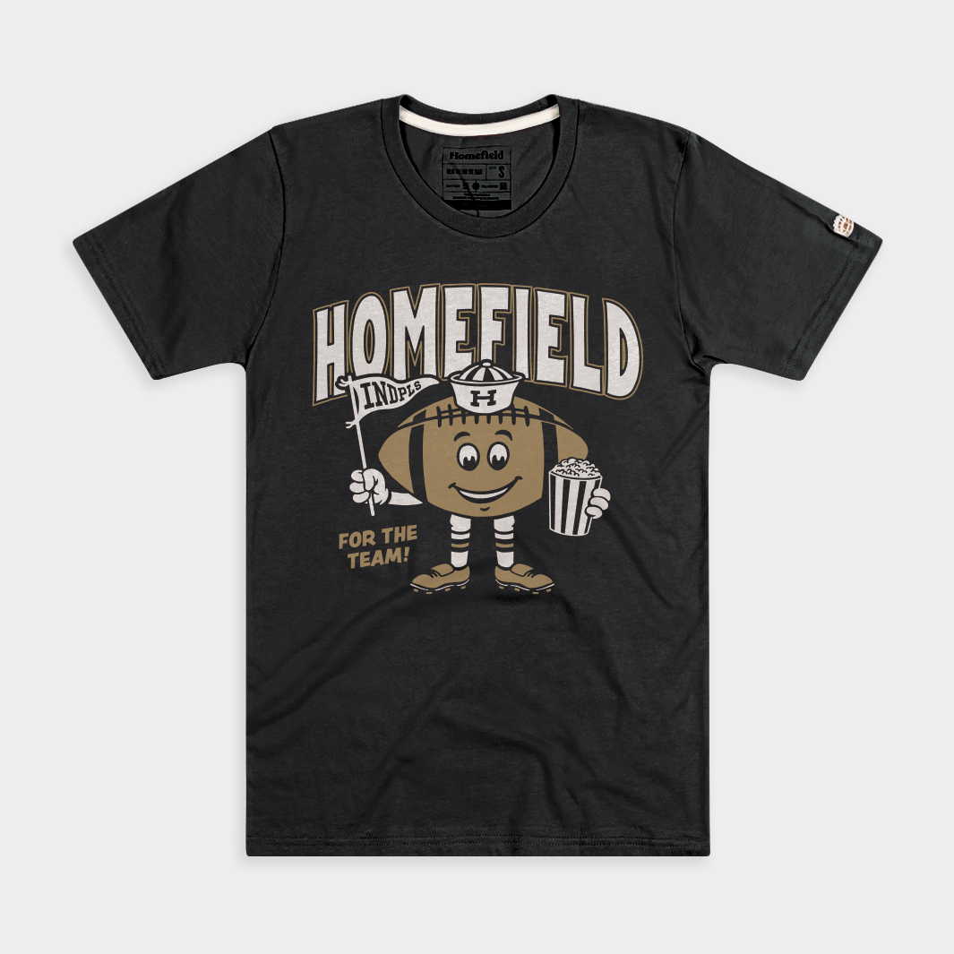 Homefield's Homer N. Zone Football Mascot Tee - Your Ultimate Game Day Gear