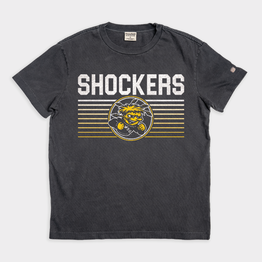 Vintage 1998 Wichita State Shockers Heavyweight Tee - A Piece of History!