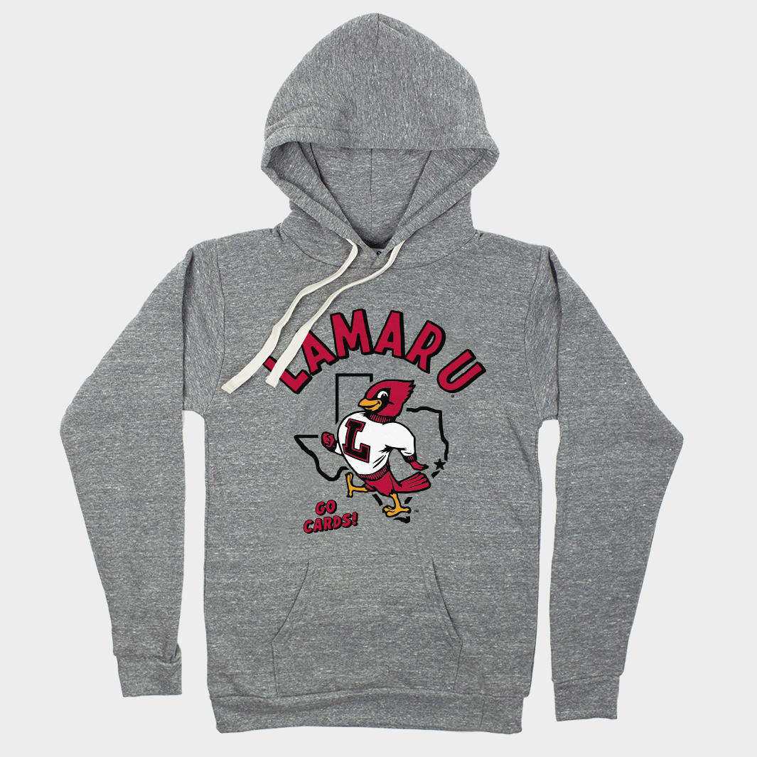 Vintage Lamar U Big Red Tribute Hoodie