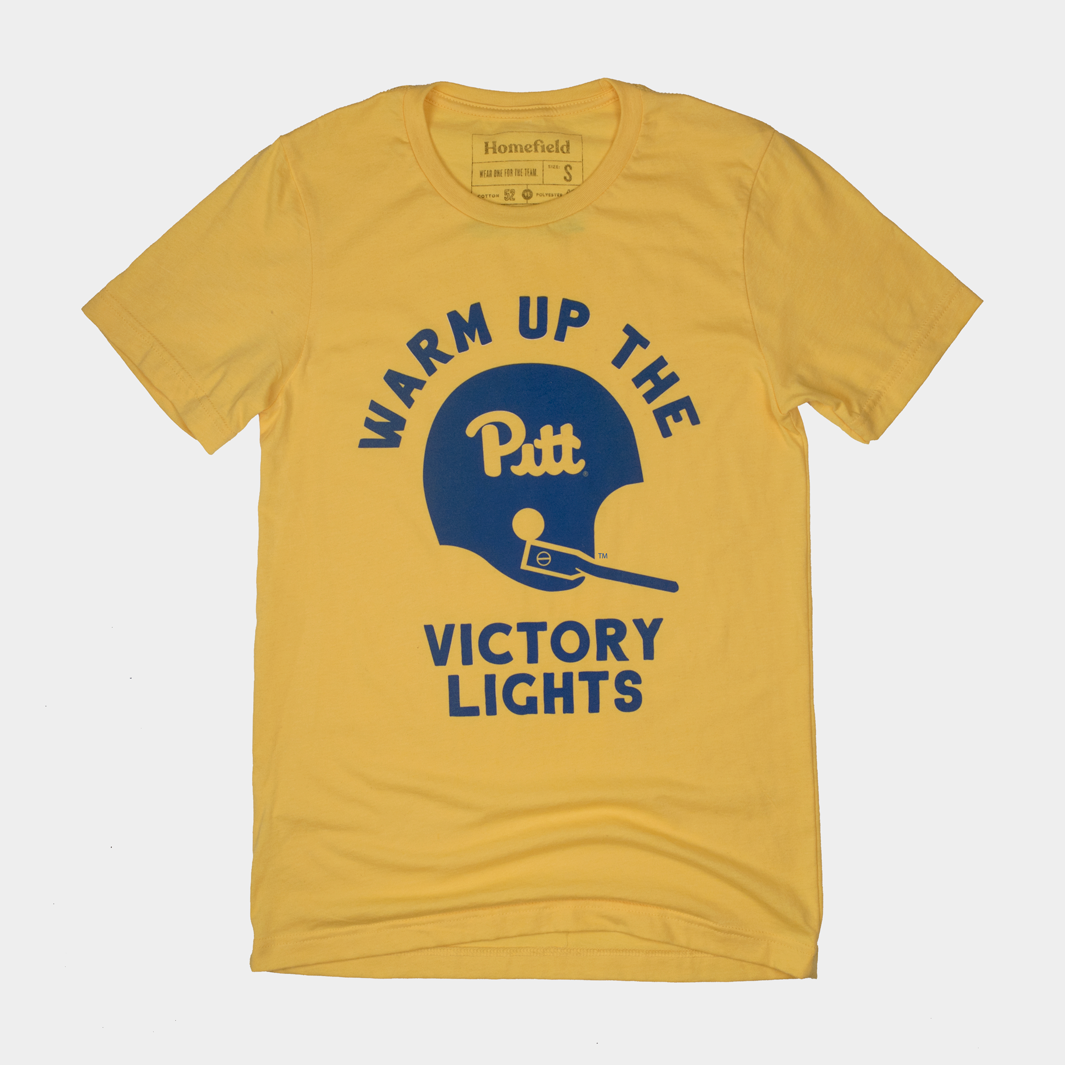 Celebrate Pitt Football Wins with Victory Lights Tee