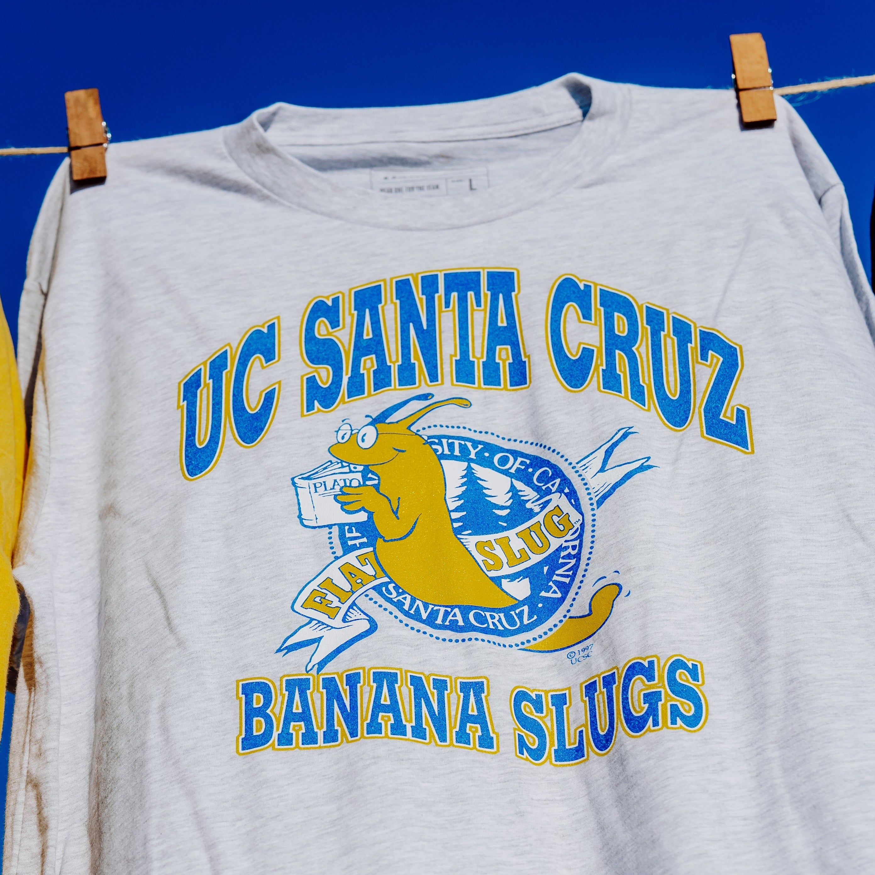 UC Santa Cruz Fiat Slug Banana Slugs Crest Tee - A Must-Have for Fans